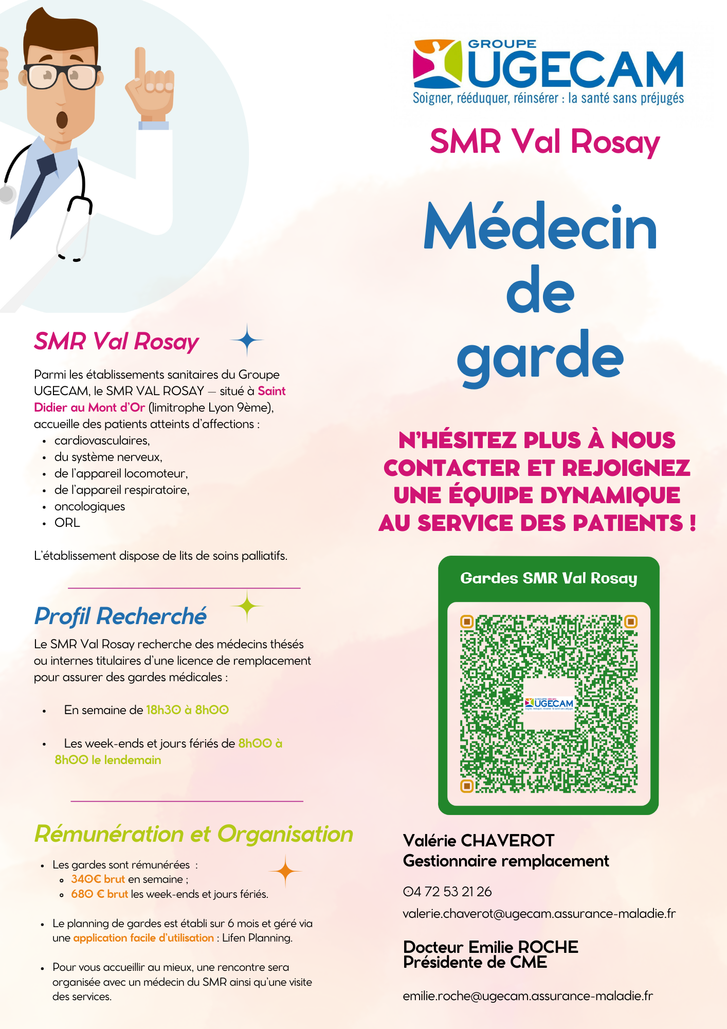 recherche médecin de garde UGECAM